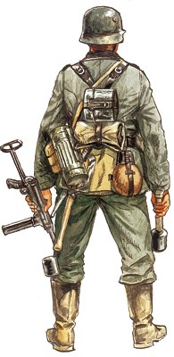 Italeri Infanterisett 1/72 German Infantry (Wehrmacht) 6033