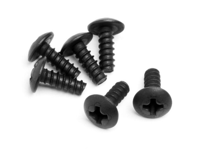 MV22046 Maverick Round Head Screw M3x8mm 6stk. (All Strada)