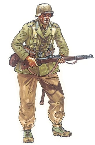 Italeri 1/72 German Motorcycles WWII