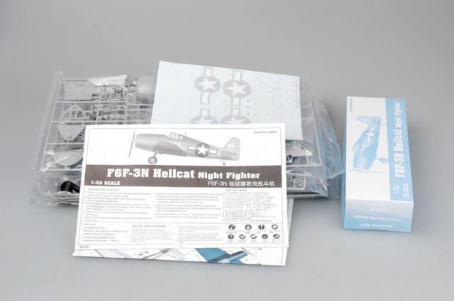 Trumpeter 1/32 F6F-3N Hellcat Night Fighter