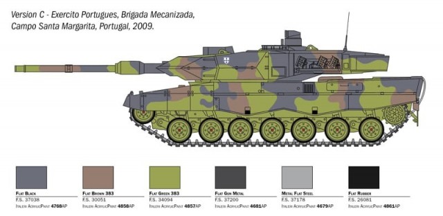 Italeri 1/35 Leopard 2A6