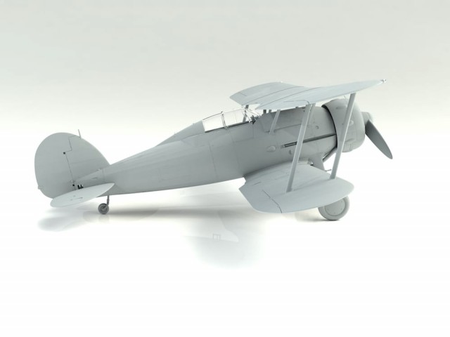 ICM 1/32 Gloster Gladiator Mk.I with British Pilots in Tropical Uniform