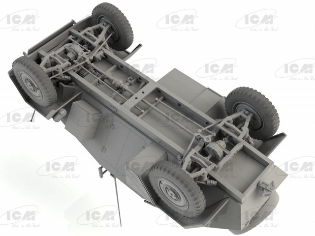 ICM 1/35 Sd.Kfz 247 Ausf.B with Crew