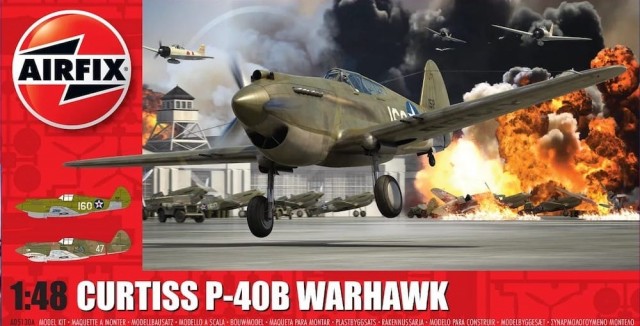 Airfix 1/48 Curtiss P-40B Warhawk