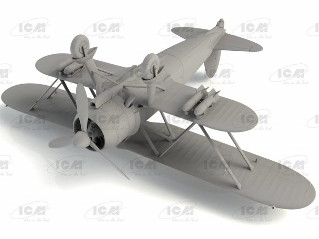 ICM 1/32 WWII Italian Fighter CR. 42 Falco