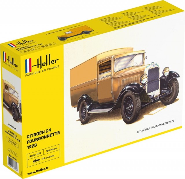 Heller 1/24 Citroen C4 Fourgonnette 1928