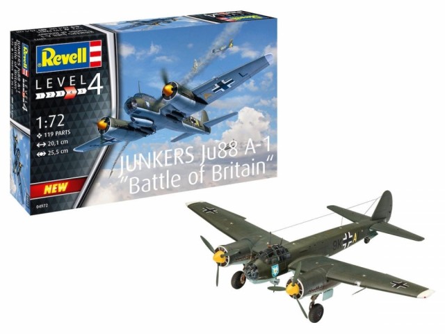 Revell 1/72 Junkers Ju88 A-1 Battle of Britain
