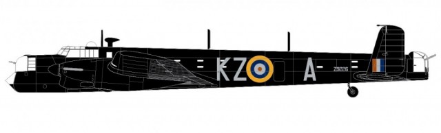 Airfix 1/72 Armstrong Whitworth Whitley Mk.V A08016