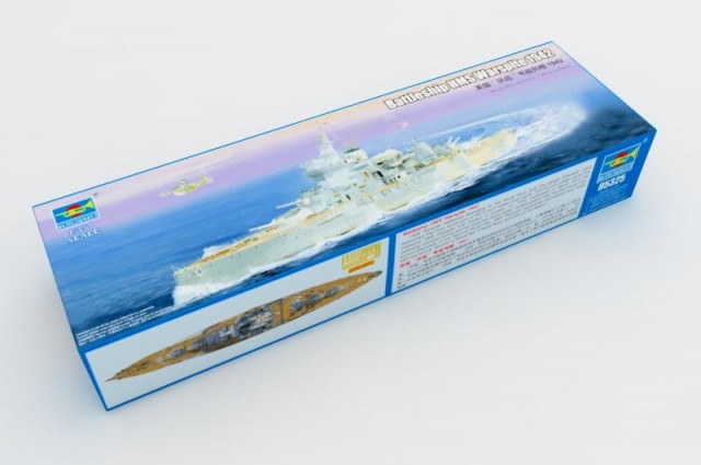 Trumpeter 1/350 Battleship HMS Warspite 1942