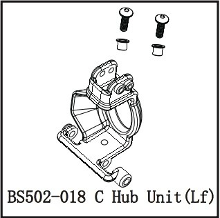 502-018 BSD C HUB UNIT (LF)