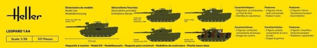 Heller 1/35 Leopard 1A4