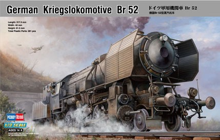 HobbyBoss 1/72 German Kriegslokomotive Br 52