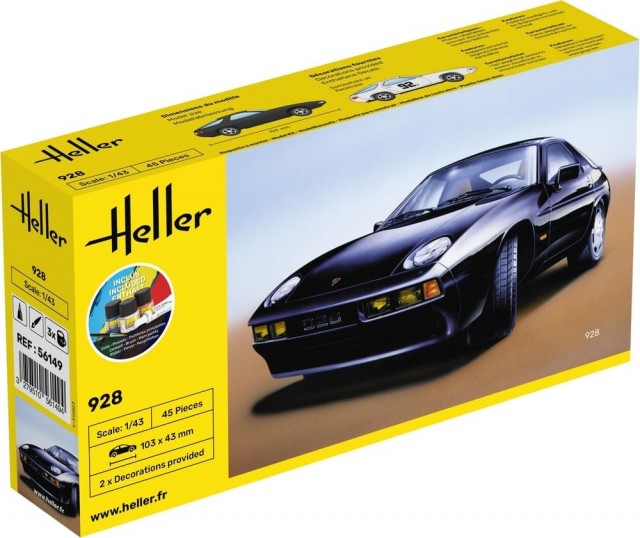Heller Startsett 1/43 Porsche 928