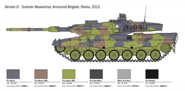 Italeri 1/35 Leopard 2A6