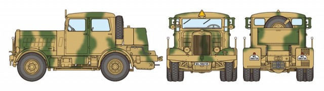 Tamiya 1/48 German Heavy Tractor SS-100