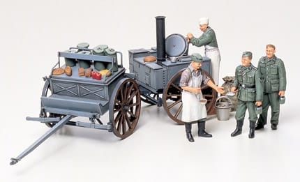 Tamiya 1/35 German Field Kitchen Scenery