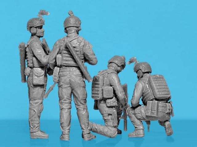 ICM 1/35 Quietly came, quietly went... Special Operations Forces of Ukraine