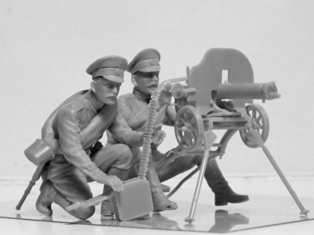 ICM 1/35 WWI Russian Maxim MG Team