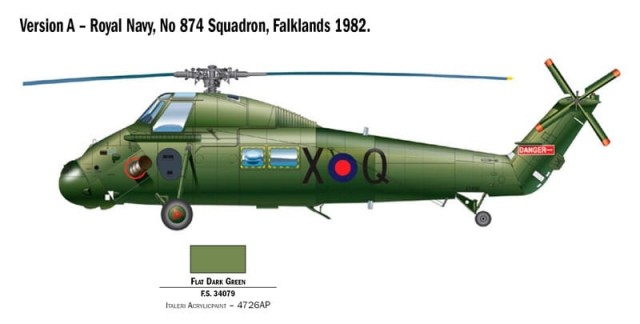 Italeri 1/48 Wessex UH.5 "Falklands War"