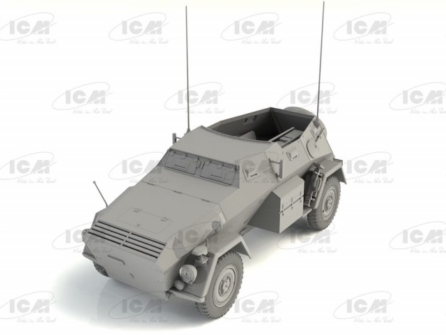 ICM 1/35 Sd.Kfz 247 Ausf.B with Crew