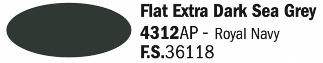 Italeri Flat Extra Dark Sea Grey 20ml