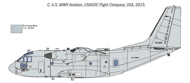 Italeri 1/72 C-27J Spartan