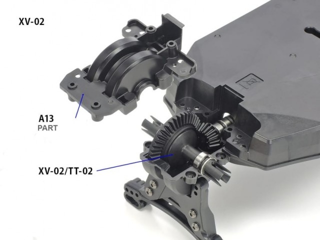 22046 Tamiya XV-02/TT-02 Ball Differential Set (39T)