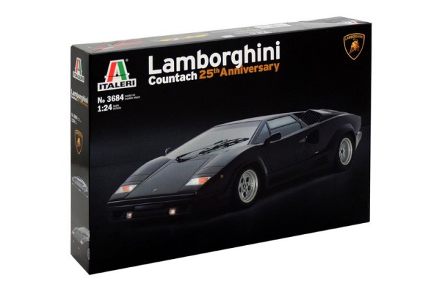 Italeri 1/24 Lamborghini Countach 25th Anniversary