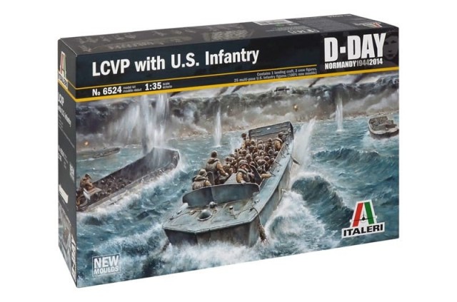 Italeri 1/35 LCVP with US Infantry