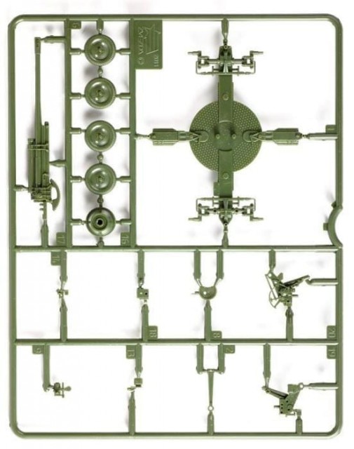 Zvezda 1/72 Soviet 85-mm Anti-Aircraft Gun 52-K