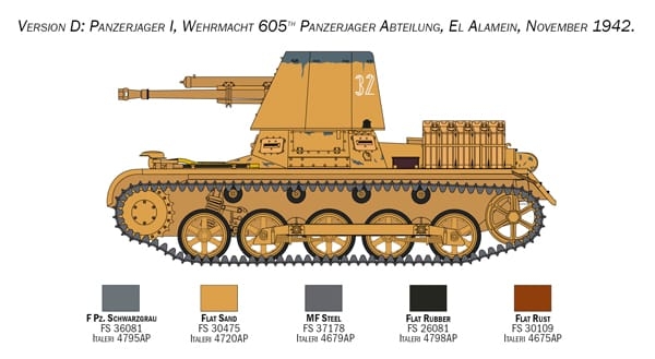 Italeri 1/35 Panzerjager I