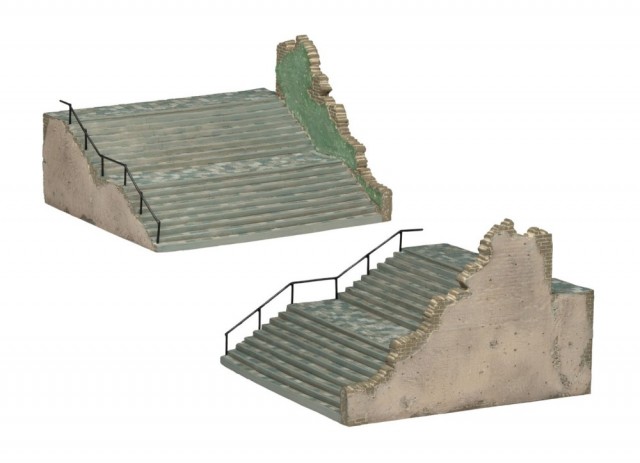 Airfix byggesett 1/72 European City Steps A75017