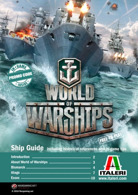 Italeri 1/700 World of Warships USS Essex m/Lim