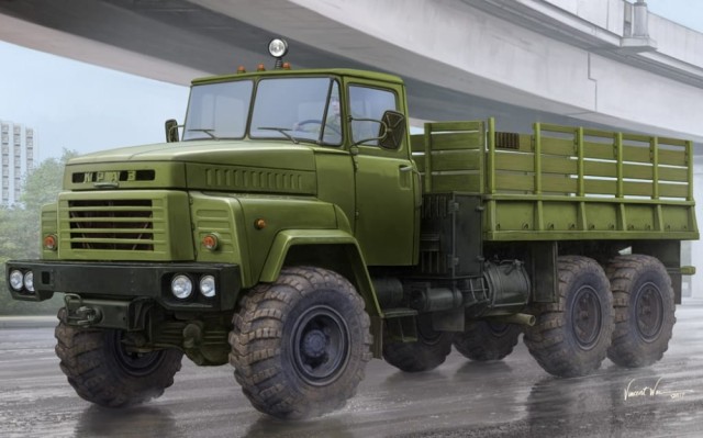 HobbyBoss 1/35 Russian KrAZ-260 Cargo Truck