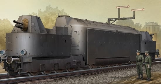 Trumpeter 1/35 German Armored Train PanzerTriebwagen Nr.16