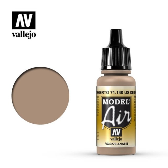 Vallejo Model Air US Desert Sand 17ml (71.140)