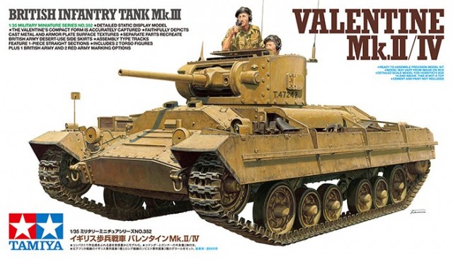 Tamiya 1/35 British Infantry Tank Valentine Mk.II/IV