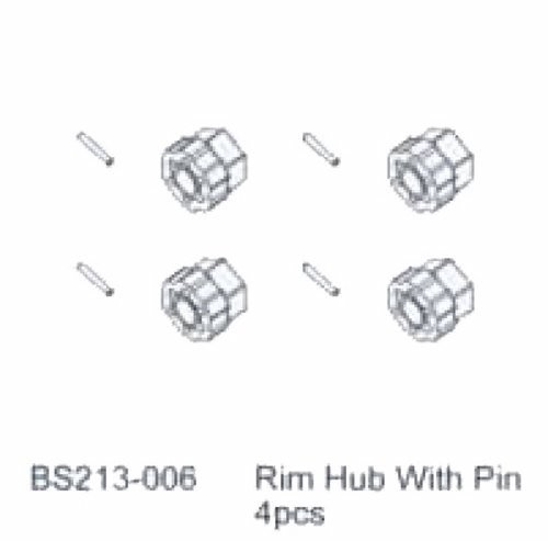 BSD RIM HUB WITH PIN BS-213-006