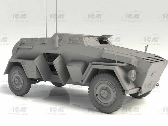 ICM 1/35 Sd.Kfz 247 Ausf.B with Crew