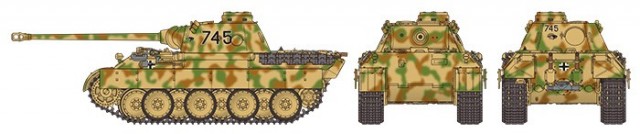 Tamiya 1/35 German Tank Panther Ausf.D