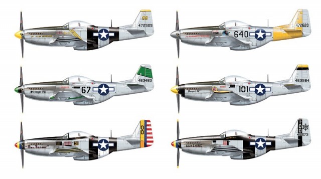 Italeri 1/48 P-51D/K Pacific Aces