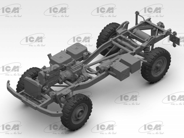 ICM 1/35 German Unimog S 404