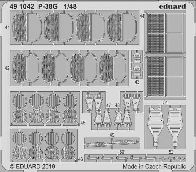 Eduard 1/48 Big Ed P-38G (for Tamiya kit)
