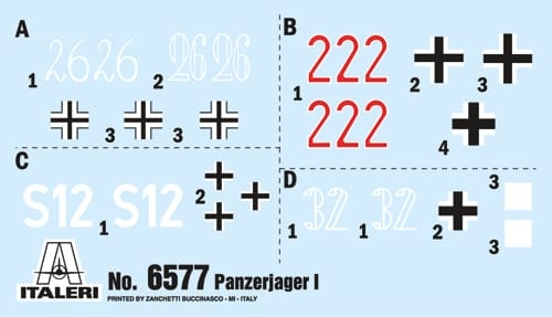 Italeri 1/35 Panzerjager I