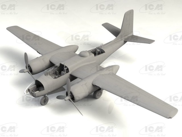 ICM 1/48 A-26C-15 Invader WWII American Bomber