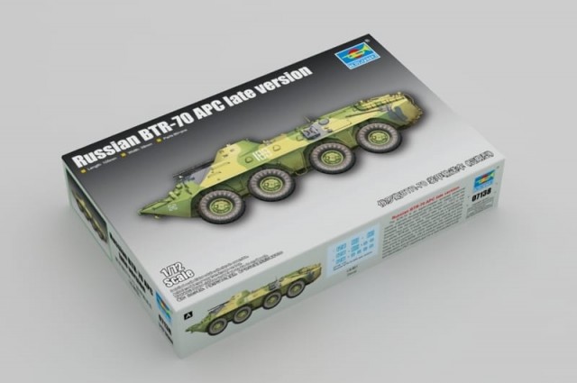 Trumpeter 1/72 Russian BTR-70 APC Late Version