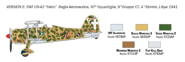 Italeri 1/72 Fiat CR.42 Falco - Battle of Britain 80th Anniversary