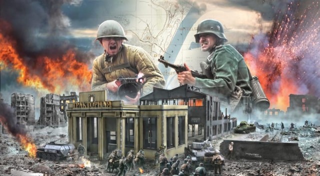 Italeri 1/72 Stalingrad Siege 1942 Tractor Plant Assault - Battle Set