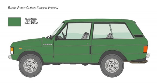 Italeri 1/24 Range Rover Classic