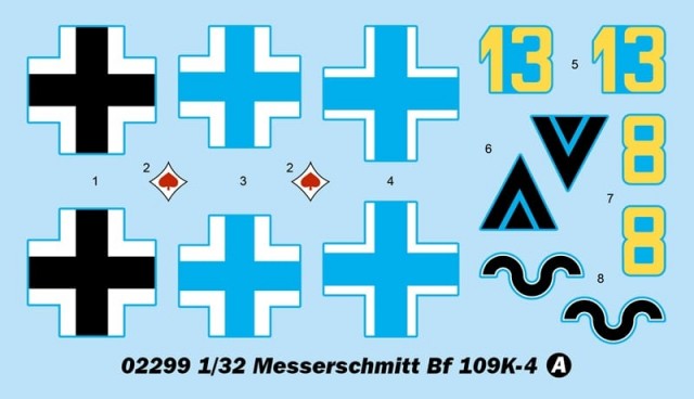 Trumpeter 1/32 Messerschmitt Bf109K-4